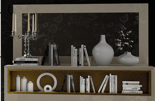 Velvet Mirror For Double Dresser/ Floor Mirror - i22195