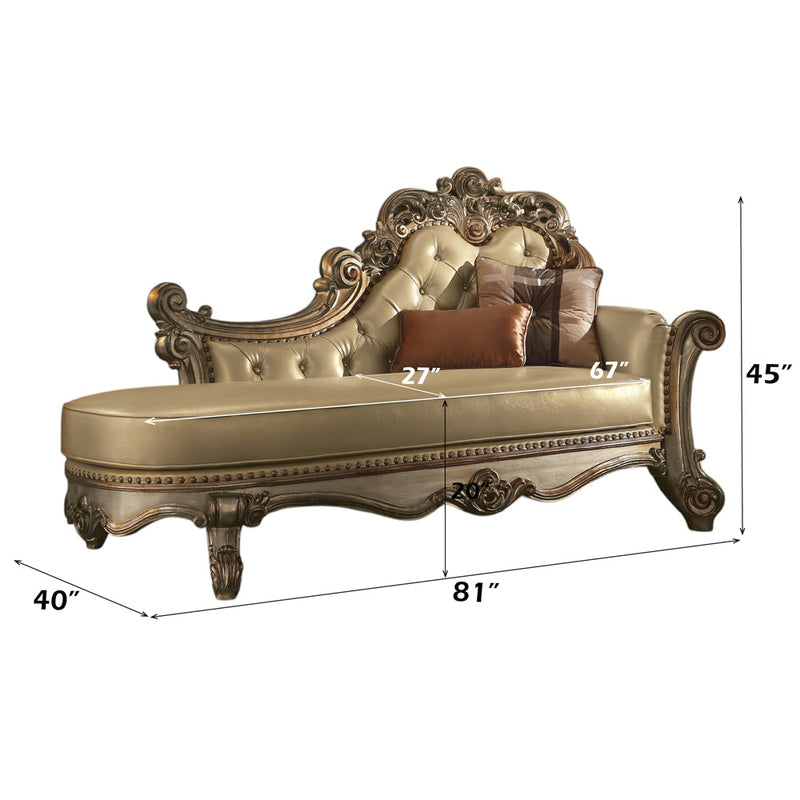 Vendome Chaise W/2 Pillows - 96485