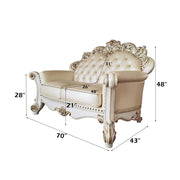 Vendome Loveseat W/3 Pillows - LV01325