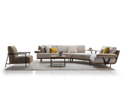Venedik Sectional Sofa in Grey-Brick - 200-ELI-VEN-CB01-03-P9-07-S