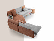Venedik Sectional Sofa in Grey-Brick - 200-ELI-VEN-CB01-03-P9-07-S