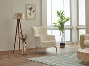 Venta Chair in Cream - 200-SIM-VEN-CALVE03-B
