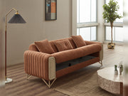 Venta Convertible Loveseat in Green - 200-SIM-VEN-CALVE14-2