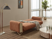Venta Convertible Sofa in Green - 200-SIM-VEN-CALVE14-3