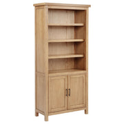 Vermes 72-inch 2-door Home Office Cabinet Bookcase Light Ash - 802063