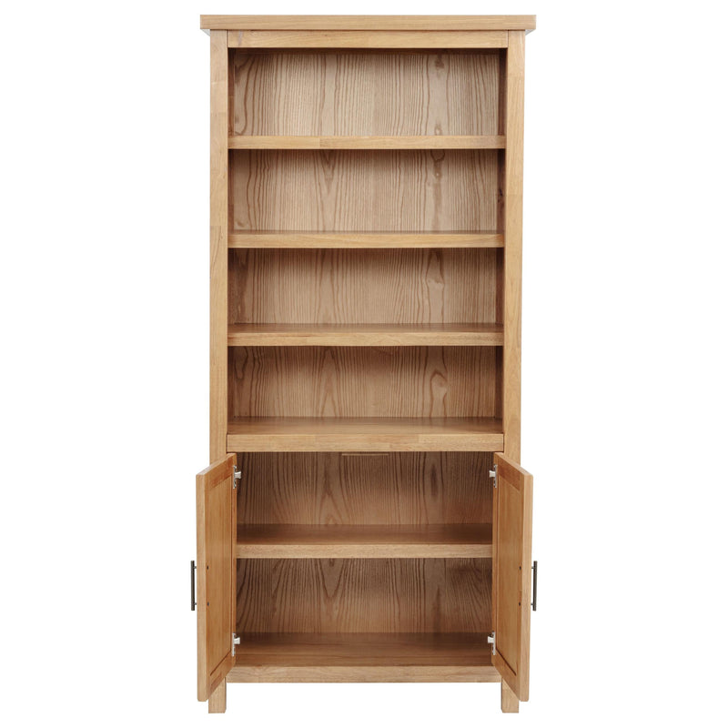 Vermes 72-inch 2-door Home Office Cabinet Bookcase Light Ash - 802063