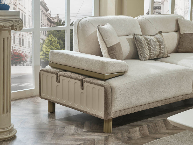 Verona Convertible Sofa in Cream - 200-MAX-VER-GIR03-GIR05-3