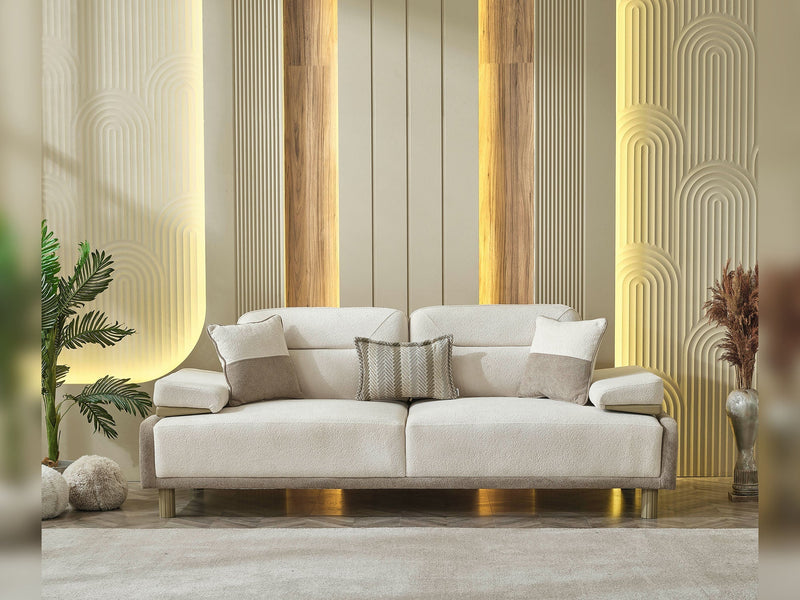Verona Convertible Sofa in Cream - 200-MAX-VER-GIR03-GIR05-3