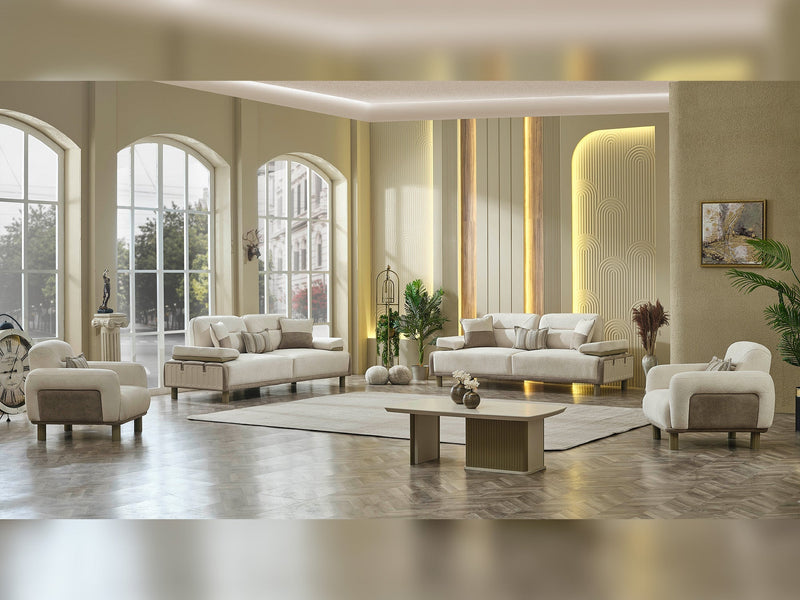 Verona Convertible Sofa in Cream - 200-MAX-VER-GIR03-GIR05-3