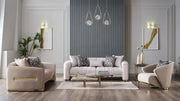 Veronica 3 Seat Sleeper (Silver Vizon) - DMV FurnitureSleeper Sofa