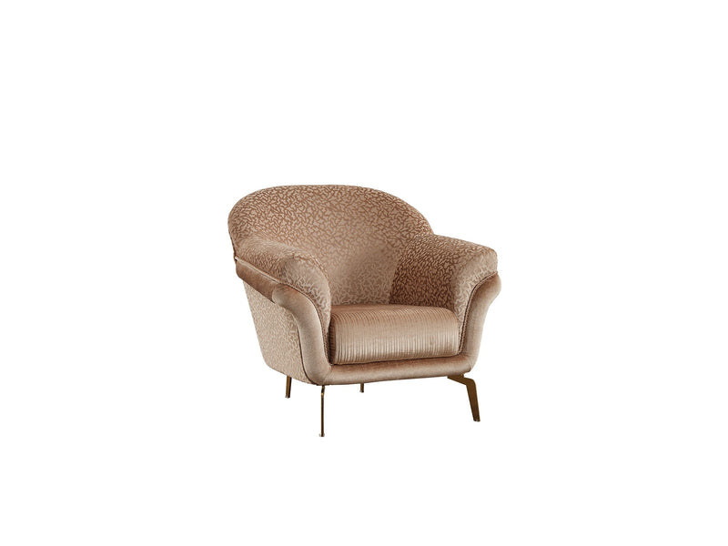 Versace 3-pieces (Sofa & Loveseat & Chair) Livingroom Set Beige in Beige - 101-VER-STAR14240-321