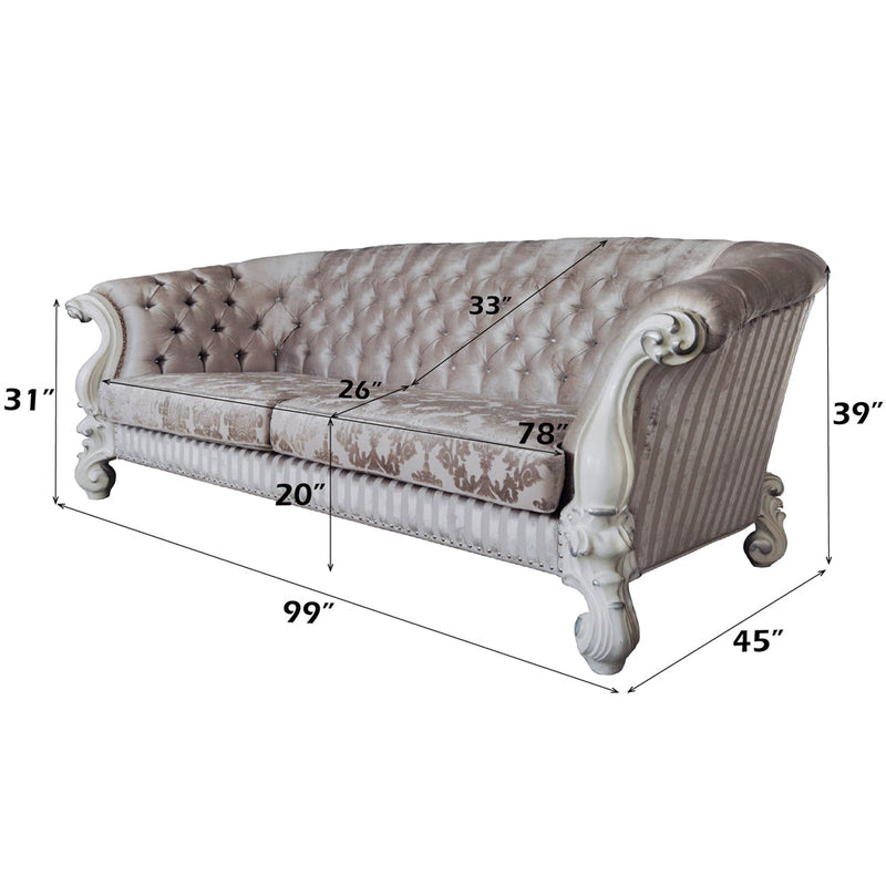 Versailles Sofa W/7 Pillows - LV01394