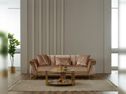 Veyron Stationary Sofa in Beige - 200-SIM-VEY-STAR240-3