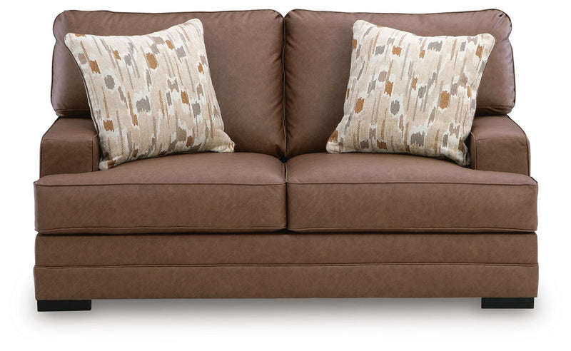 VillaCourt Caramel Loveseat - 7490935