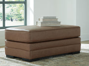 VillaCourt Caramel Ottoman - 7490914