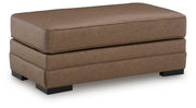 VillaCourt Caramel Ottoman - 7490914