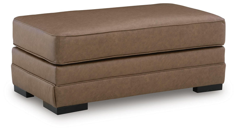 VillaCourt Caramel Ottoman - 7490914