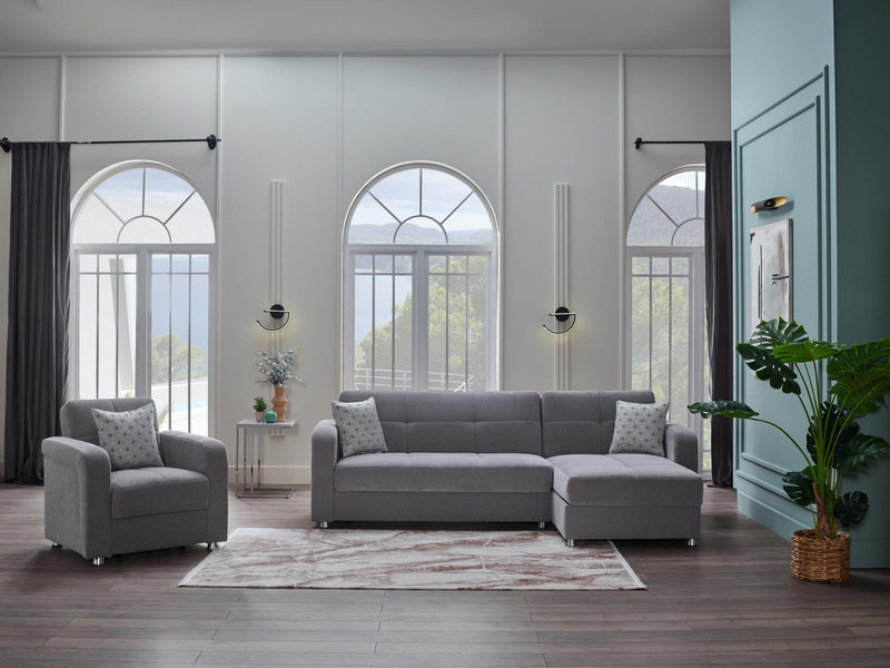 Vision Armchair (Koopsi Gray) - DMV FurnitureLiving Room Chair