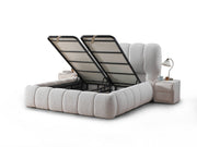 Vogue Storage Bed With Headboard & 2 Nightstand - Queen - 200-ELIF-VOG-EY385-SB