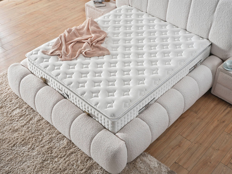 Vogue Storage Bed With Headboard & 2 Nightstand - Queen - 200-ELIF-VOG-EY385-SB