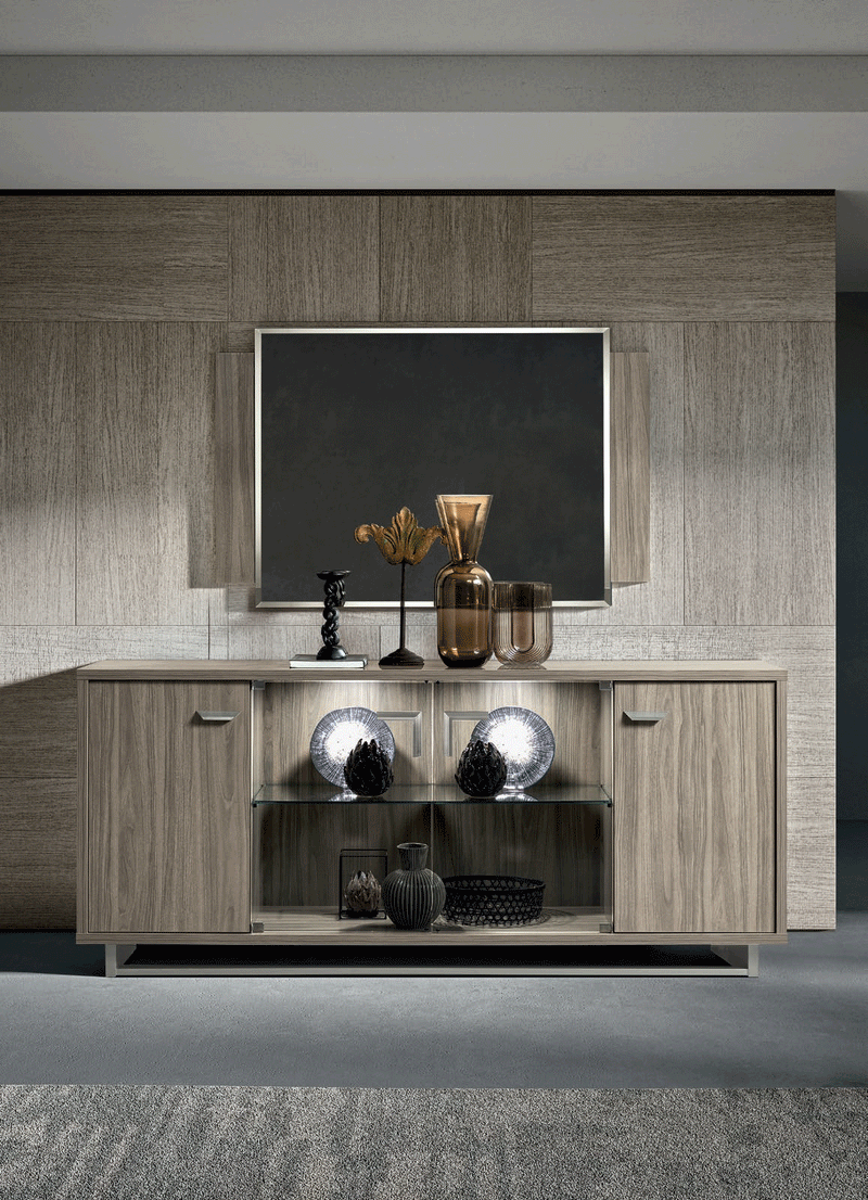 Volare Dining Room Grey Set - DMV Furniture
