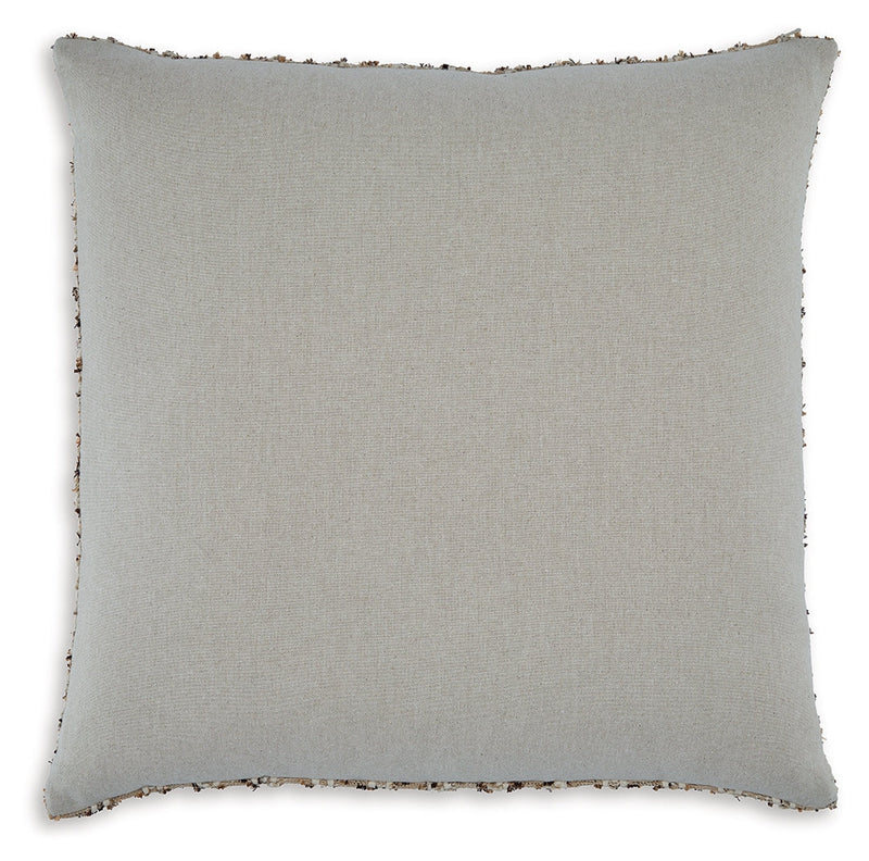 Vorlane Tan/Brown/White Pillow - A1001046P