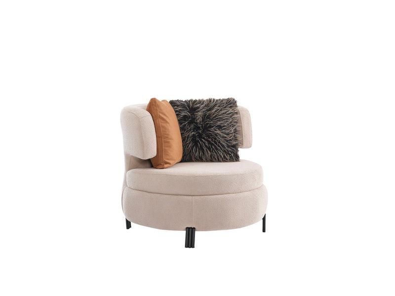 Voyance 4-pieces (2 Four Seat Sofa & 2 Chair) Livingroom Set Beige in Beige - 101-VOY-MUM45-4411
