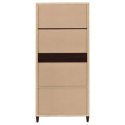 Wadeline 2-door Tall Accent Storage Cabinet Rustic Tobacco - 950724