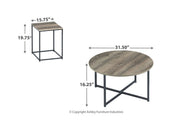 Wadeworth Two - tone Table (Set of 3) - DMV FurnitureOccasional Table Set