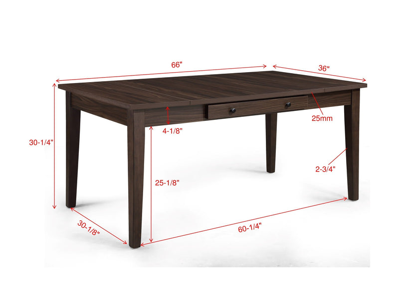 Wagner Brown Dining Set - DMV FurnitureDining Room Set