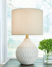 Wardmont 2-Piece Table Lamp Set in White - PKG010511