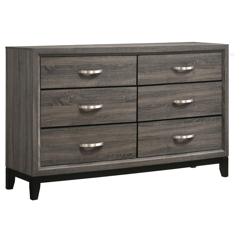 Watson Five-piece Queen Bedroom Set Grey Oak - 212421Q-S5