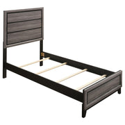 Watson Five-piece Twin Bedroom Set Grey Oak - 212421T-S5