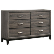 Watson Five-piece Twin Bedroom Set Grey Oak - 212421T-S5