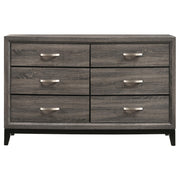 Watson Four-piece Full Bedroom Set Grey Oak - 212421F-S4