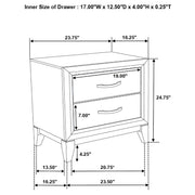 Watson Four-piece Queen Bedroom Set Grey Oak - 212421Q-S4