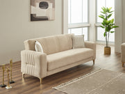 Wedy Convertible Sofa in Cream - 200-SIM-WED-GIRNE03-3