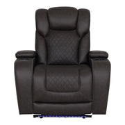 Wendell Power Motion Recliner w/Storage, USB & LED - LV06222