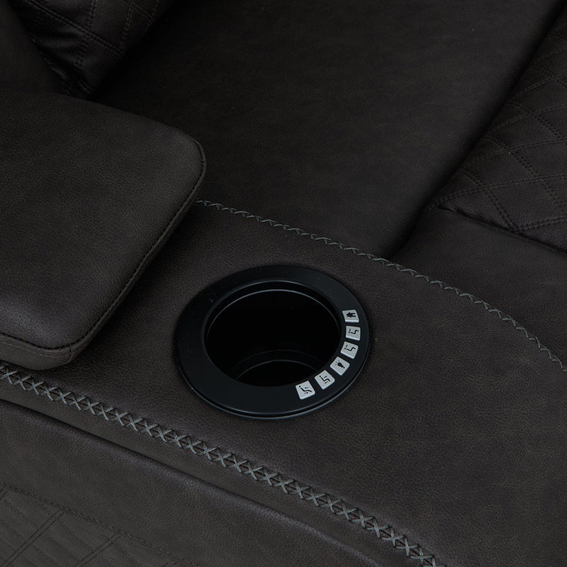 Wendell Power Motion Recliner w/Storage, USB & LED - LV06222