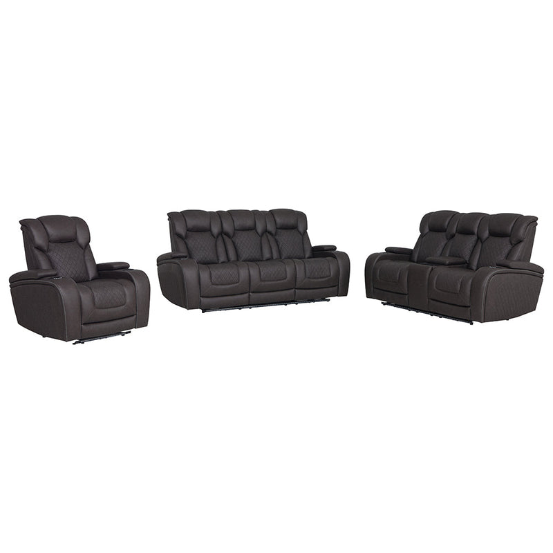 Wendell Power Motion Recliner w/Storage, USB & LED - LV06222