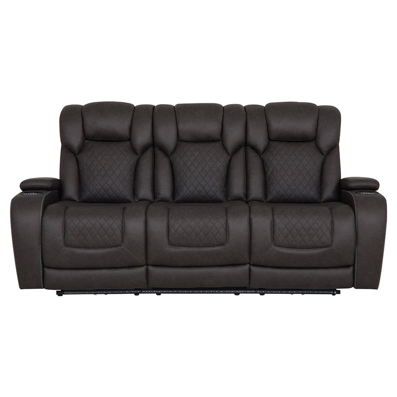 Wendell Power Motion Sofa w/Dropdown Table, Storage, USB & LED - LV06220