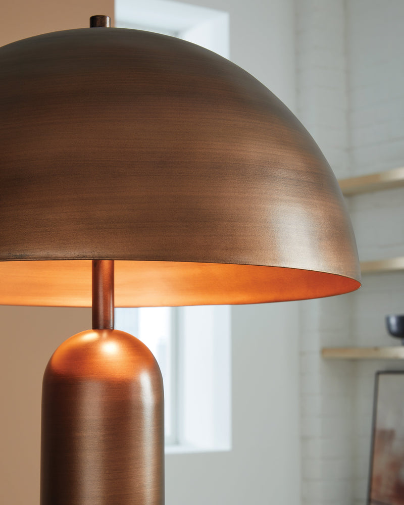 Wendfield Antique Copper Finish Floor Lamp - L208431
