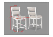 Wendy White Counter Height Dining Set - DMV FurnitureCounter Height Set