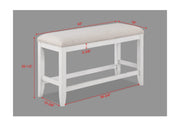 Wendy White Counter Height Dining Set - DMV FurnitureCounter Height Set