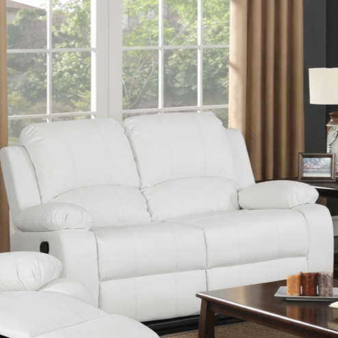 Wesley White Sofa & Loveseat & Chair - WESLEY-WT-SLC
