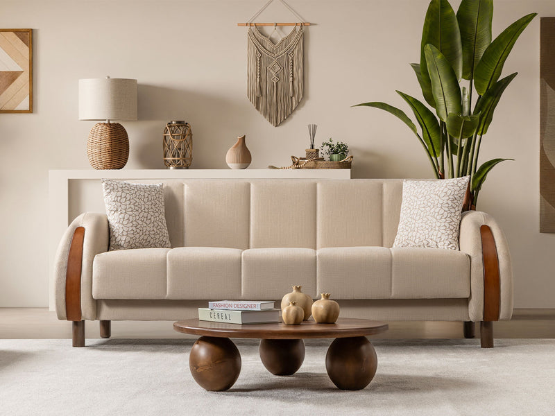 West Convertible Sofa in Beige - 200-ST-WES-FLORIA05-3