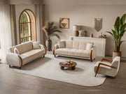 West Convertible Sofa in Beige - 200-ST-WES-FLORIA05-3