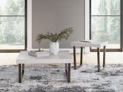 Westenfort Espresso/Gray Table (Set of 2) - T202-12