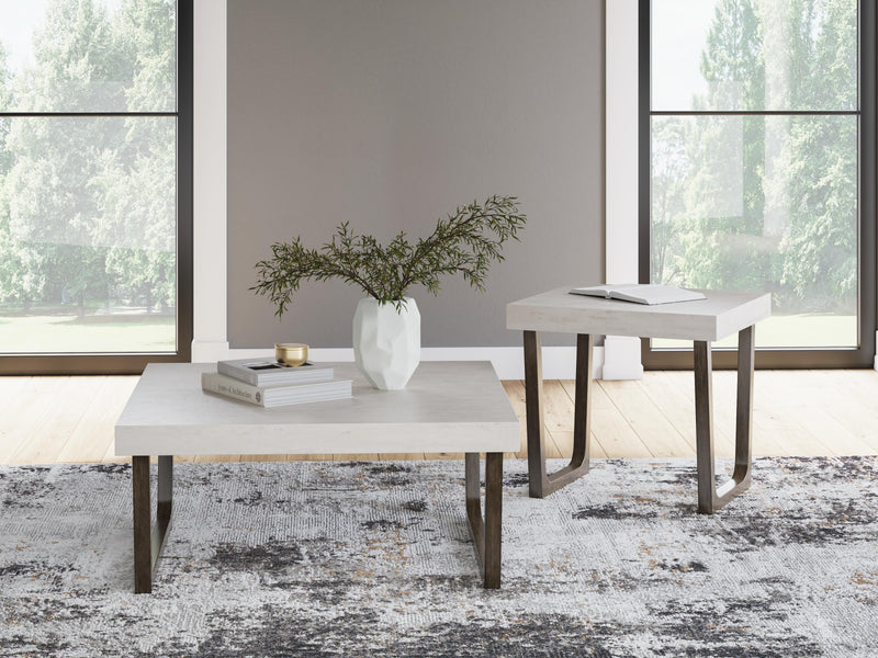 Westenfort Espresso/Gray Table (Set of 2) - T202-12