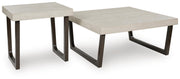 Westenfort Espresso/Gray Table (Set of 2) - T202-12